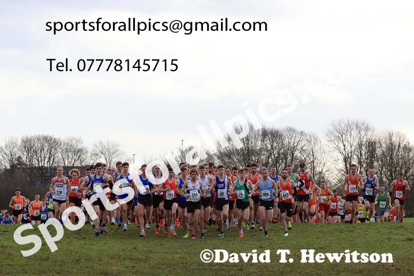 Senior Mens 2024 Northern Cross Country Champs., Sedgefield. Photo: David T. Hewitson/Sports for All Pics